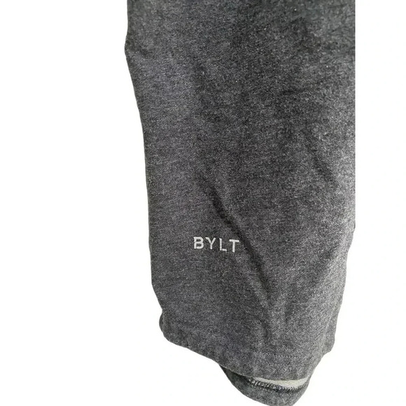 BYLT Basics Drop-Cut Black Short Sleeve Stretch T-Shirt Size XXL - Picture 4 of 4